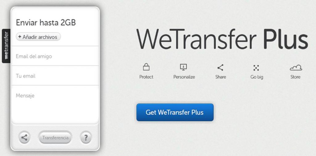 ¿Qué es Wetransfer?