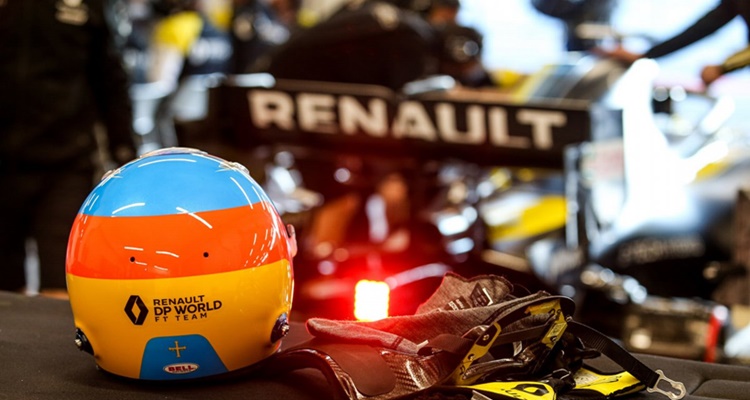 Fernando Alonso vía Renault