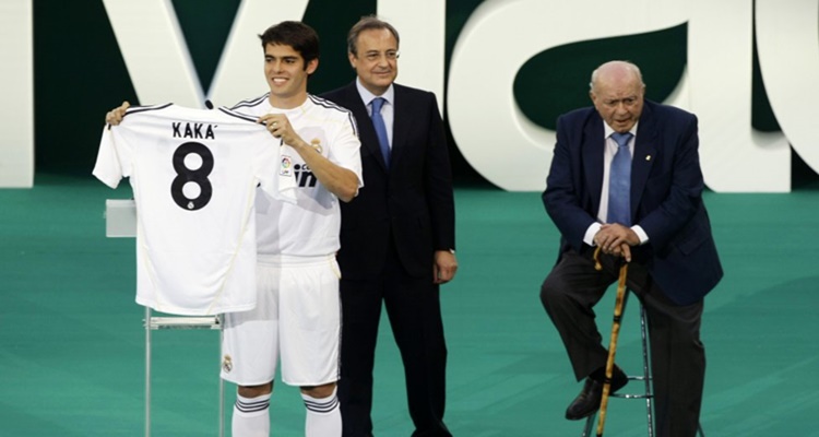 Kaká, Florentino Pérez, Real Madrid