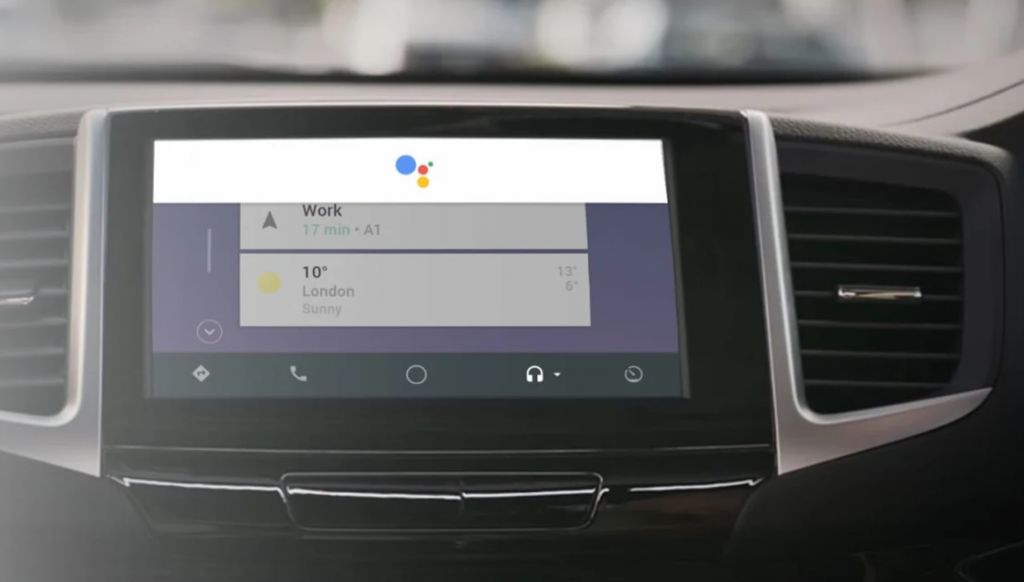 google assistant android auto