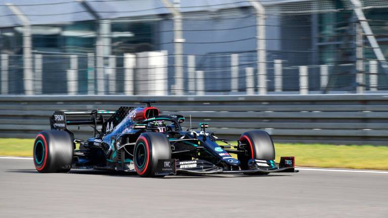 Hamilton iguala a Schumacher y Sainz termina quinto