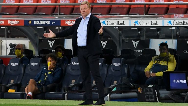 Koeman: «Queremos a Eric García, pero no sé si podremos lograrlo»