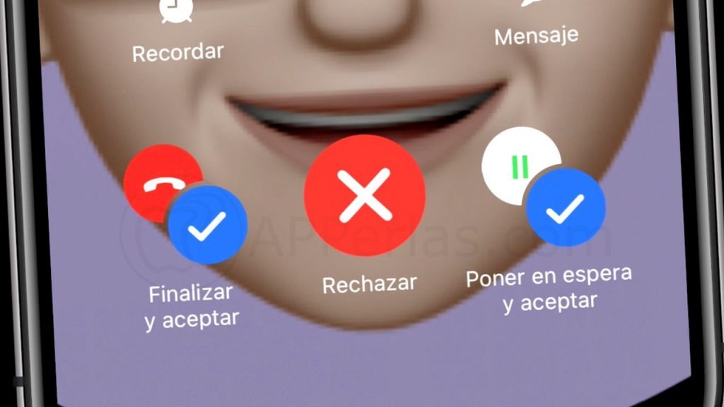 llamada en espera vodafone