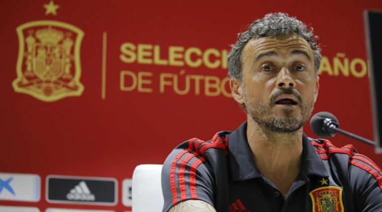 Luis Enrique: «La preocupación por Ucrania es la misma que en el primer partido»