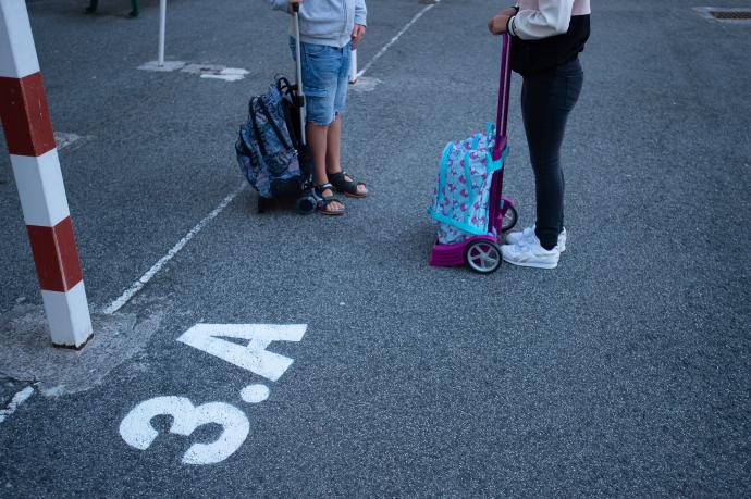 Confinados 153 escolares de siete centros educativos navarros