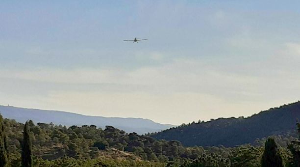 Andalucía inicia tratamientos aéreos para la lucha contra la procesionaria del pino