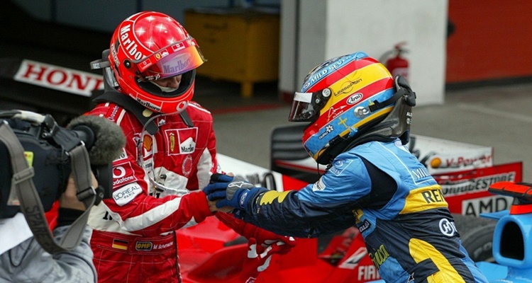 Schumacher Hamilton Alonso