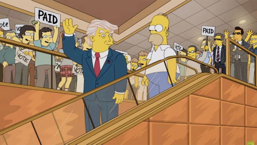 Simpsons-Trump