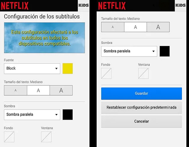 subtitulo netflix