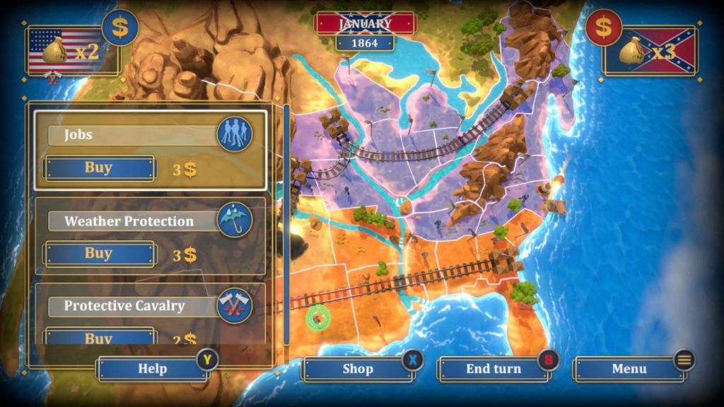 The Bluecoats North And South Switch Screenshot03