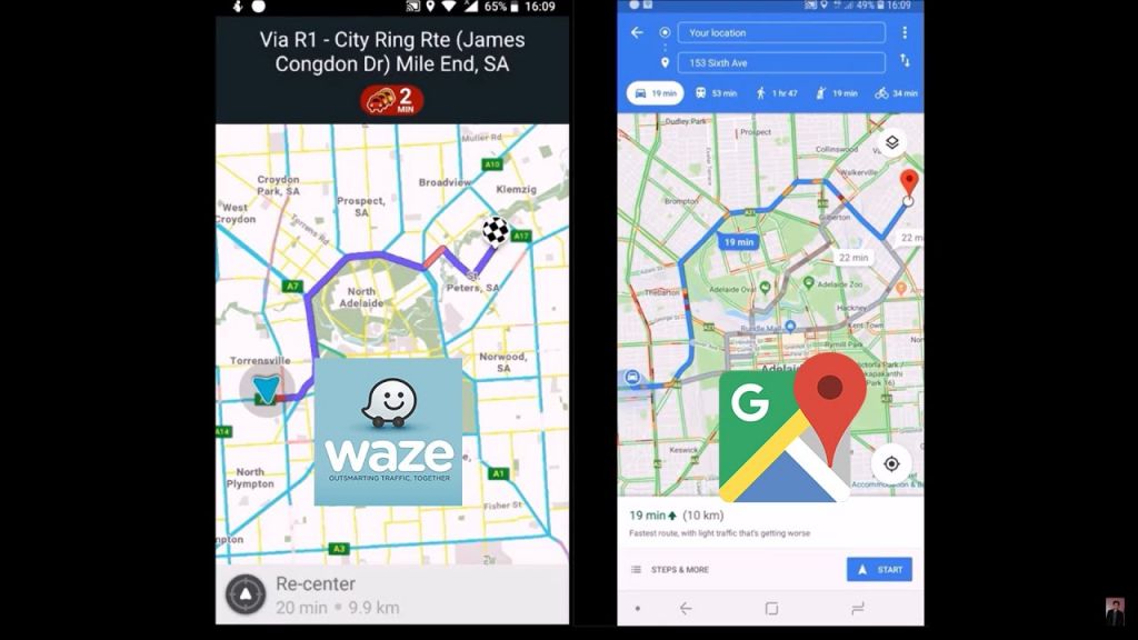 Waze Vs Google Maps