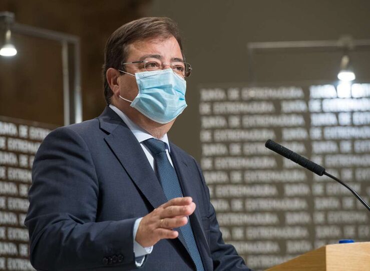 Extremadura aboga por una «base general» de medidas para España en Navidad