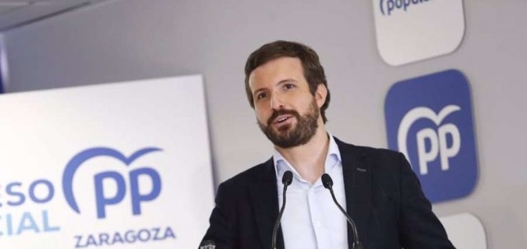 Casado pide bajar impuestos: «No es la España que merecemos»