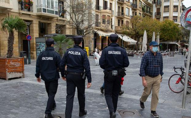 Ertzaintza y Policías Locales registran durante el fin de semana 1.190 denuncias