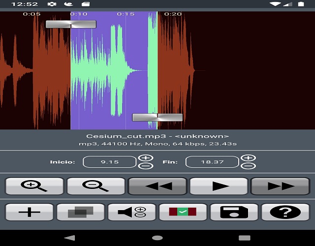 Audio Cutter y Ringtone Maker