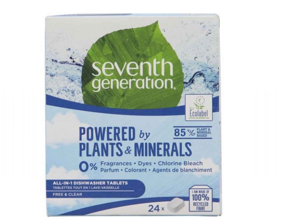 Seventh Generation. Los Mejores Detergentes Para Lavavajillas Por Menos De 10 Euros