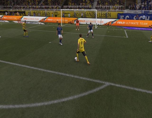FIFA 21 disparo calidad