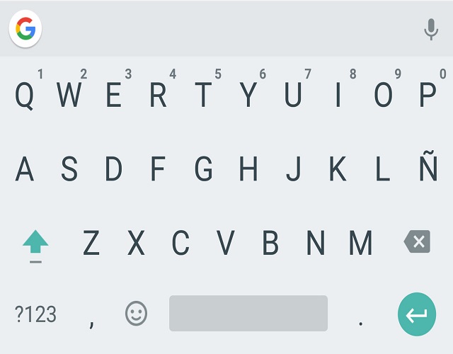 Facebook teclado