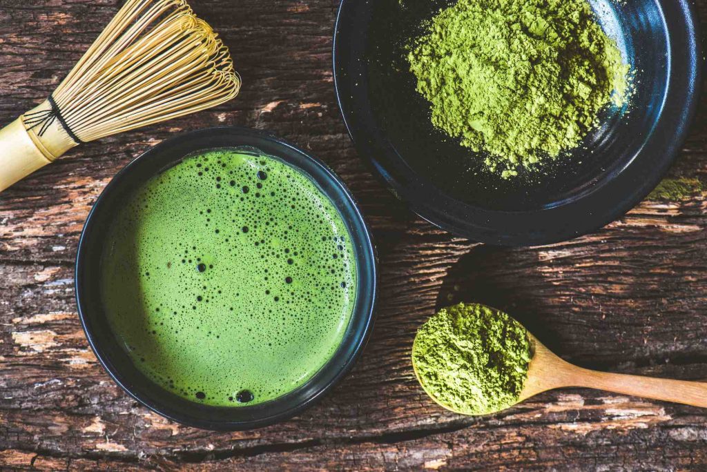 Ingredientes Para Hacer El Bizcocho De Té Matcha