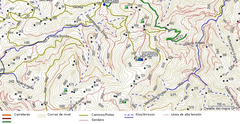 Mapa Topográfico - Cartografía