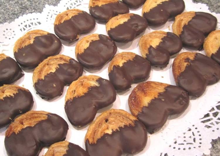 Pasos para la elaboración de las galletas de chocolate