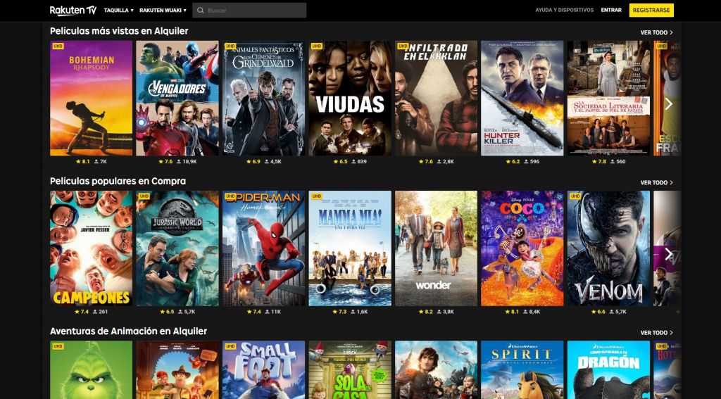 Qué Es Rakuten Tv 5 Cómo Ver El Catálogo Completo