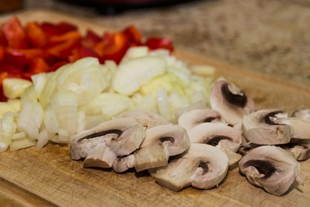 Ingredientes Para El Risotto De Setas