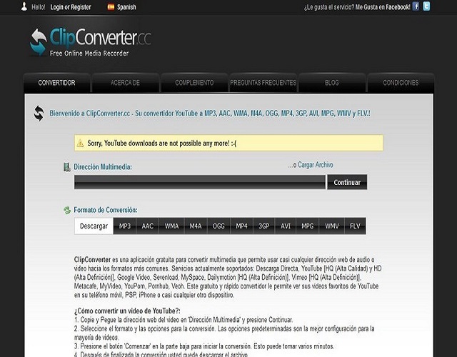 YouTube Windows clip converter