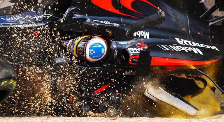 El día del accidente más grave de Alonso y otros bestiales de la Fórmula 1