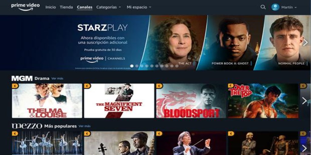 Amazon Prime Video crece