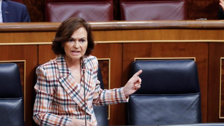 Calvo: «En cualquier momento, el Gobierno va a dejar de consentir» la «falta de respeto» del PP
