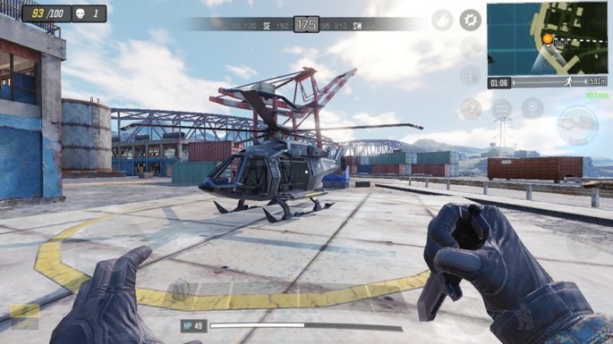 Helicóptero En Battle Royale