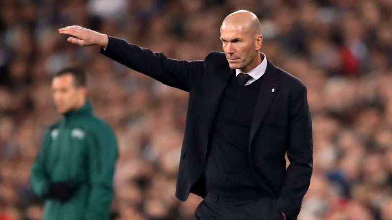 El señalado por Zinedine Zidane: fuera del Madrid en enero