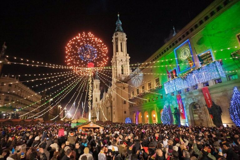 El Ayuntamiento de Zaragoza suspende el cotillón de Nochevieja de la plaza del Pilar
