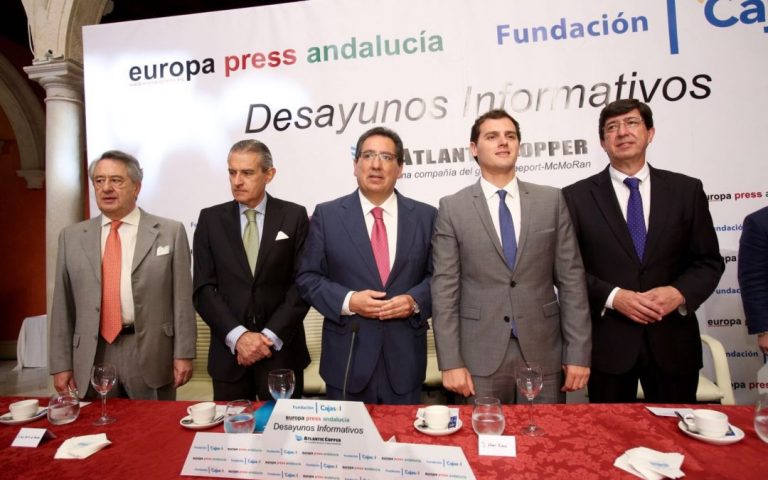 Albert Rivera y Juan Marín participarán en los desayunos informativos de Europa Press Andalucía