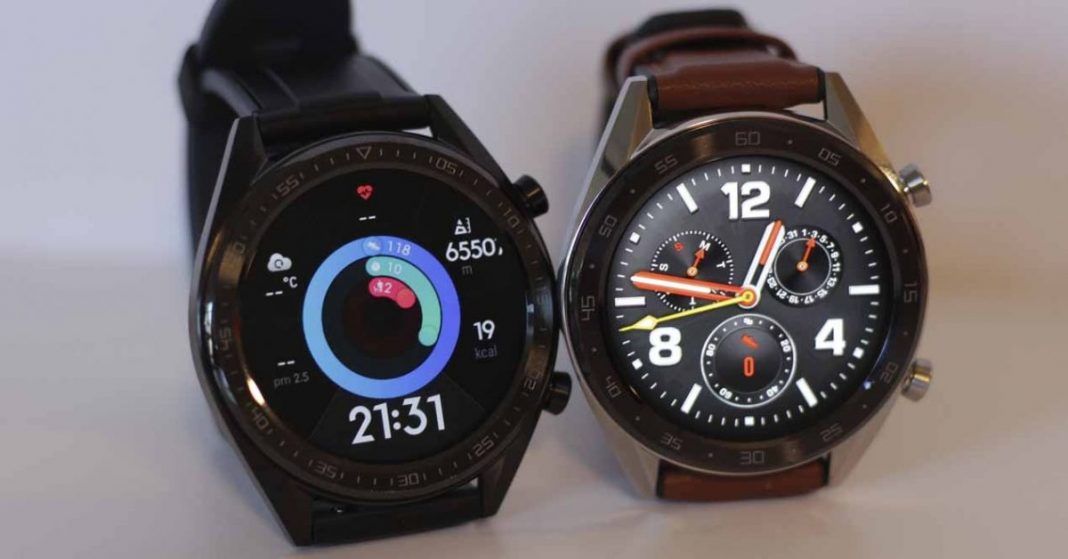 diseño huawei watch gt