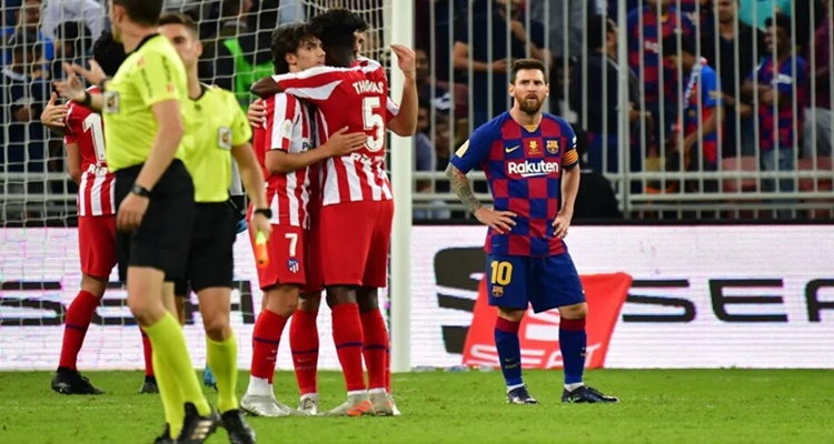 Duelos Atlético FC Barcelona goles