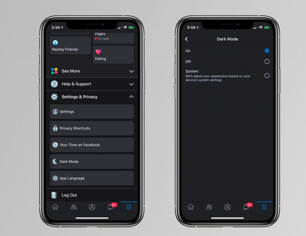 Cómo Poner El Modo Oscuro De Facebook En Tu Android E Ios
