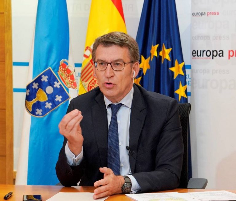 Feijóo vincula los disturbios con «ultras» que «son de extrema izquierda y derecha a la vez»