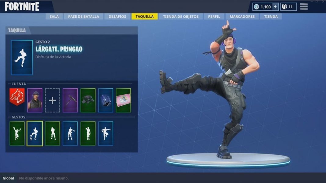 Cómo cambiar la skin en Fortnite