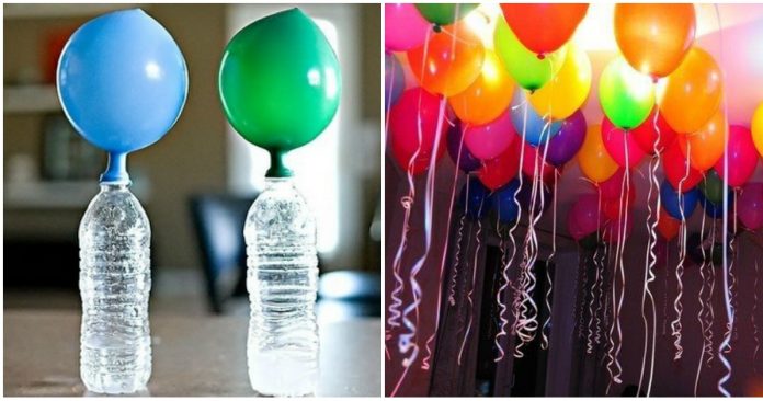 Cómo conseguir que un globo flote sin helio que debo utilizar