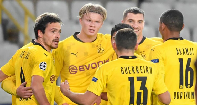 Haaland Champions récord