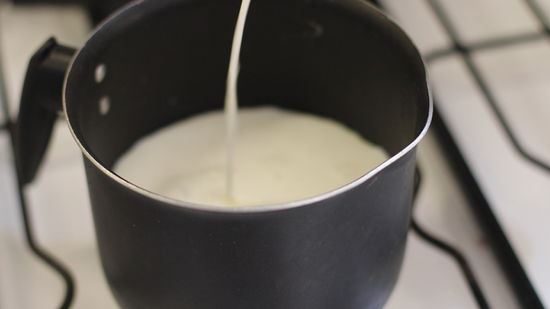 Preparación de la leche condensada