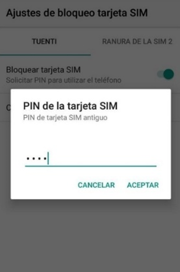 Pasos Para  Cambiar El Pin De La Tarjeta Sim