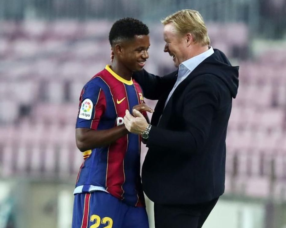 Ronald Koeman / Ansu Fati