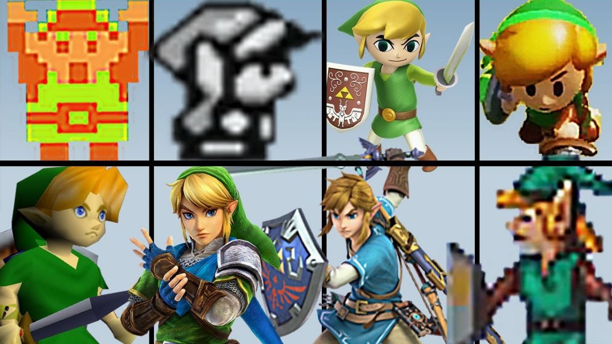así es como ha cambiado el personaje de Link