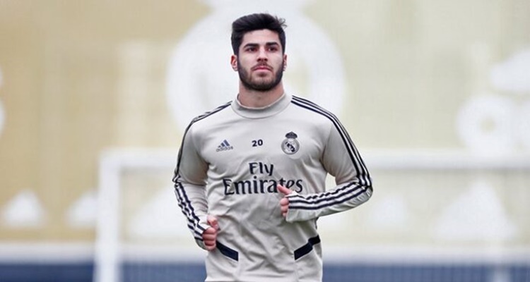 Marco Asensio Edema Rodilla