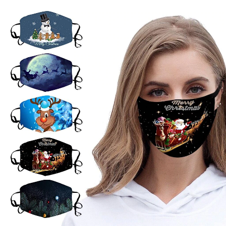 mascarillas navidad