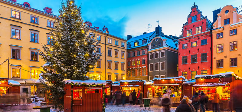 Mercado Navideño Estocolmo (Suecia)