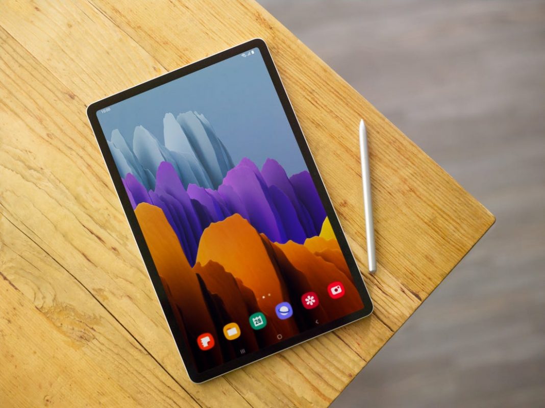 pantalla de samsung galaxy tab s7